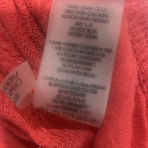 Calvin Klein Cotton Wide-Leg‎ Crop Pants XL Stretch Waist Comfortable Loungewear - Picture 7 of 8